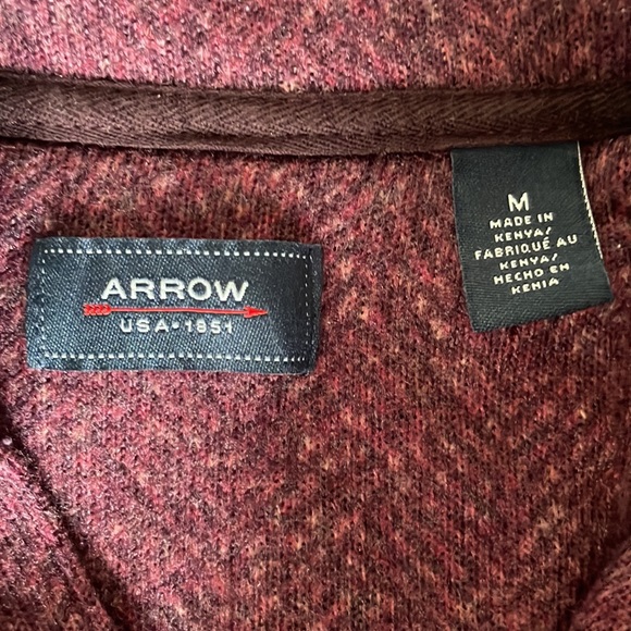 ARROW USA QUARTER BUTTON SWEATER - Picture 2 of 3